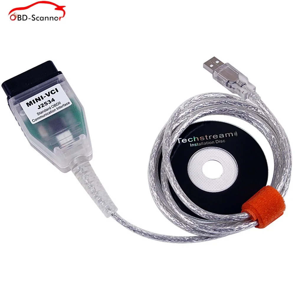 Prix pour Dernière version pour mini Interface vci pour toyota mini vci Techstream minivci FT232RL Puce pour mini vci j2534 outil de diagnostic Prix pour Dernière version pour mini Interface vci pour toyota mini vci Techstream minivci FT232RL Puce pour mini vci j2534 outil de diagnostic