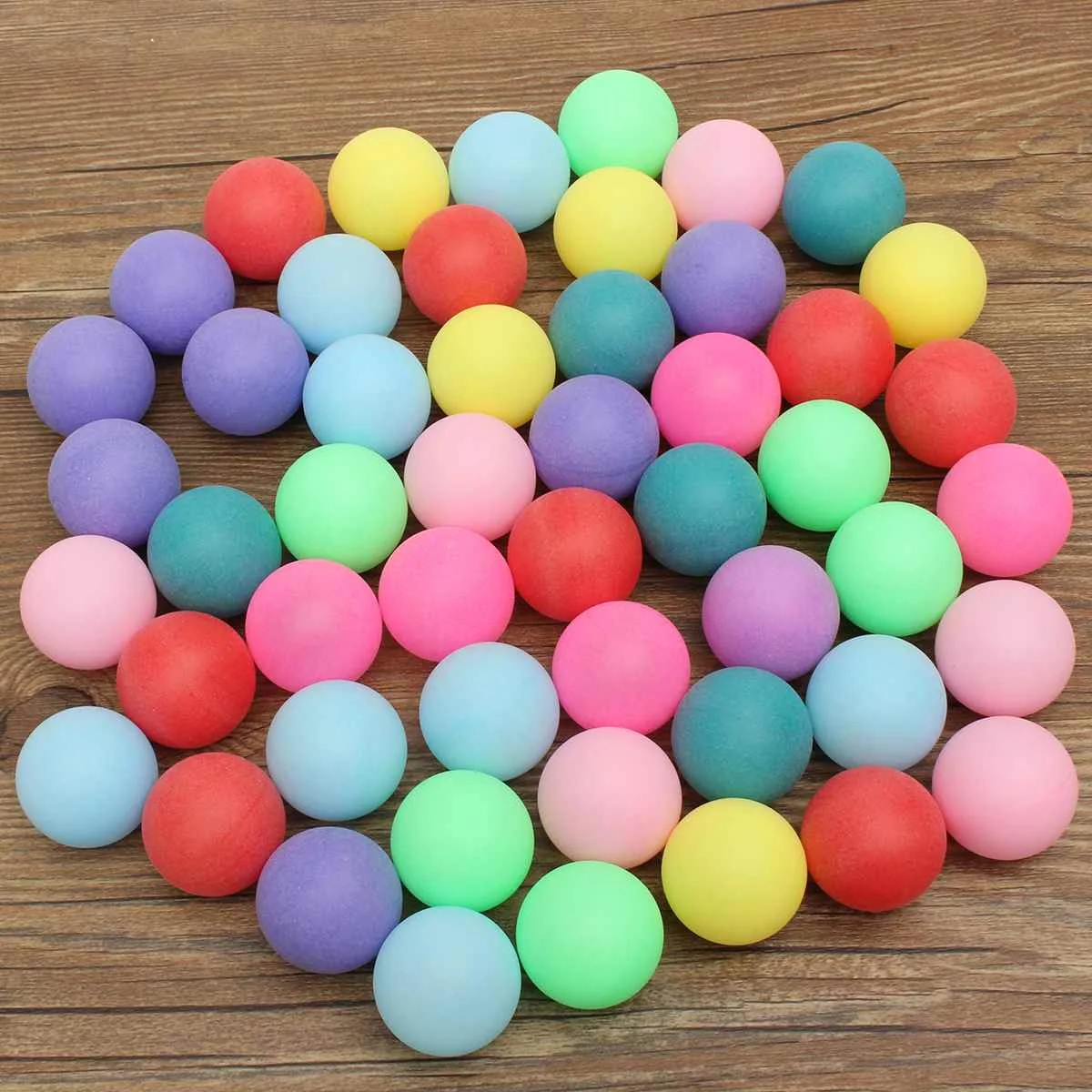 50 قطعة 40 مللي متر الملونة بونغ الكرة تنس طاولة Dip لعبة البيرة اليانصيب قابل للغسل حزب إمدادات بونغ الكرة