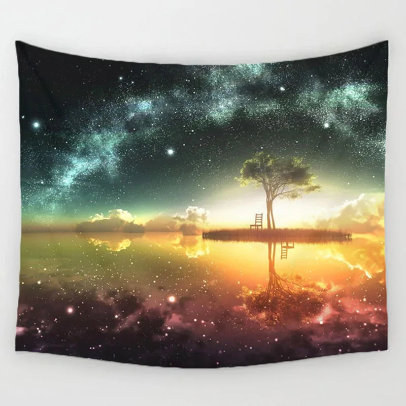 

Abstract Mountain Peak Tapestry Wall Covering Hippie Retro Home Decoration Yoga Beach Mat 150x130cm / 150x100cm