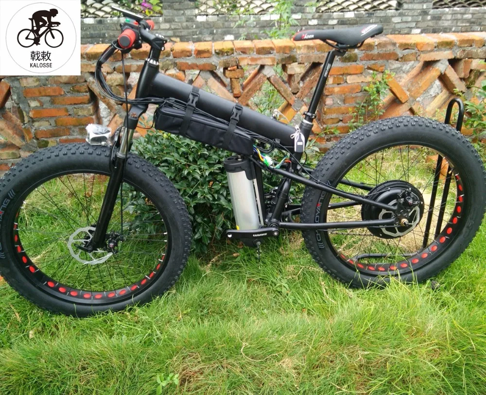 Электрический Снежный велосипед kalosse M310 24 скорости колеса 26*4 0 пляжный