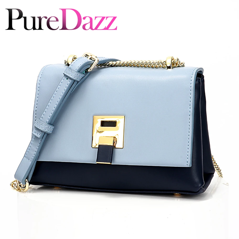 Fashion Real Leather Women Flap Bag Genuine Leather Shoulder Bag Famous