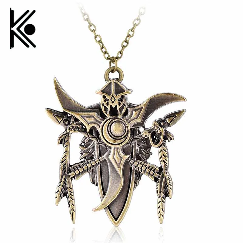 free shipping Anime Game wow Necklace Monster pendant necklace For Men