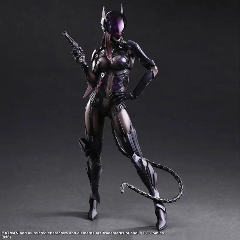 New New DC Comics Super Hero Batman Series Film Variant Play Arts Kai NO.2 Catwoman Action Figure T