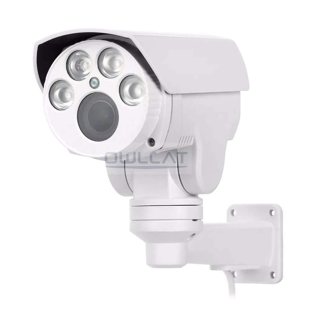 OwlCat HD IP камера 1080P цилиндрическая 4X Zoom 2.0MP объектив IR CCTV сетевая Onvif P2P Обнаружение