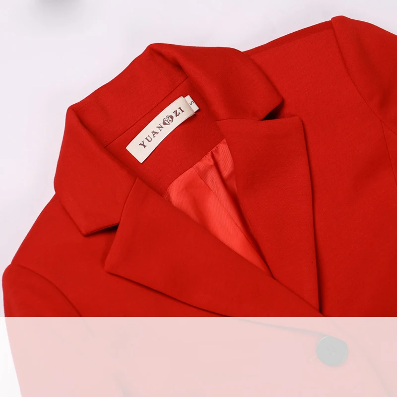 Женский Длинный плащ 2019 осенний Новый Модный китайский стиль красное пальто