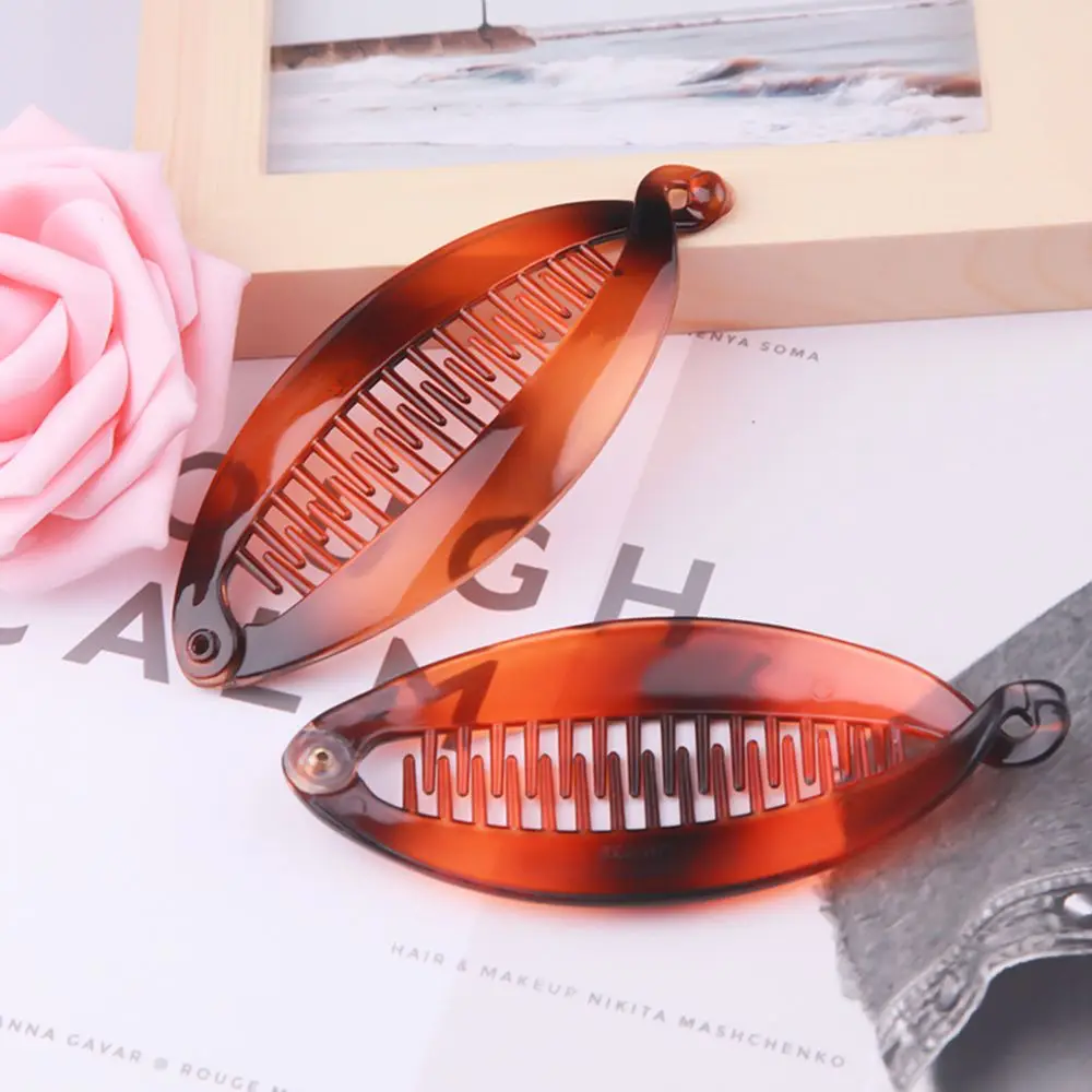 Fish Shape Hair Claw Clips Hair Jewelry Banana Barrettes Hairpins Hair Accessories For Women Clips Clamp