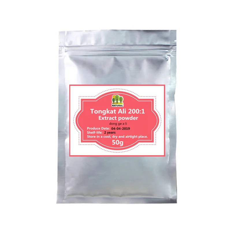 

50-1000g,Supply high quality Malaysia Tongkat Ali Extract 200:1 Powder,Eurycoma longifolia Jack, Increase Men's levels