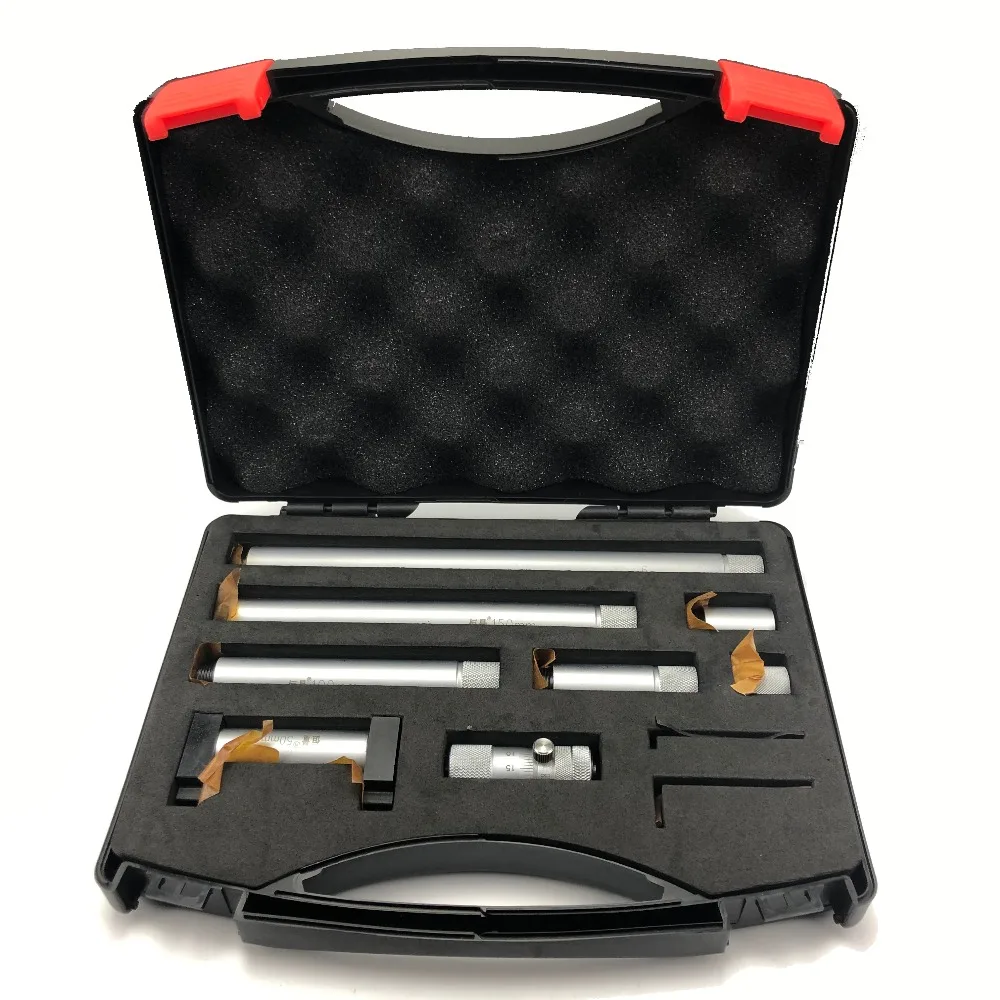Description Picture 2 of item50-600mm Inside Micrometer Combining Extension Rods Internal Micrometer