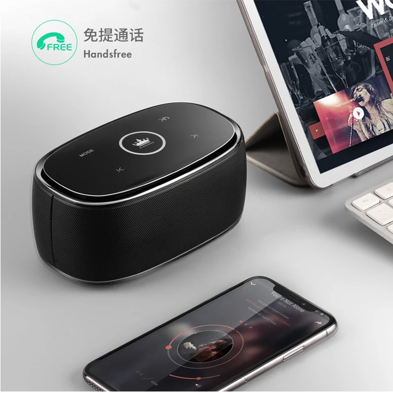 Обновленная портативная Bluetooth Колонка KINGONE K5 беспроводная стерео звуковая панель