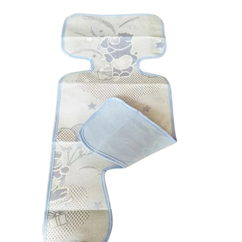 Дышащий коврик для детской коляски для новорожденных, летние крутые детские сиденья из ротанга для коляски, детские складные подушки S2