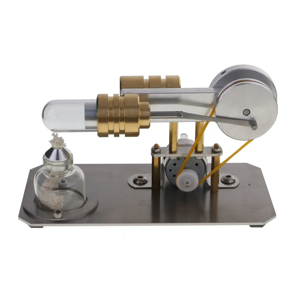 

DIY Hot Air Stirling Engine Internal Combustion Generator Model Physics Experiment Science Educational Toys Gift for Children