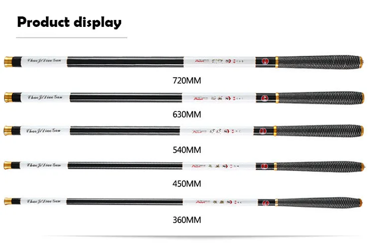 Новинка, ультра-Жесткая ультра-легкая удочка, 3,6-7,2 м, удочка, телескопическая удочка
