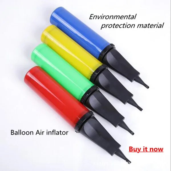 foil latex baiillons air inflator air pump party supplies