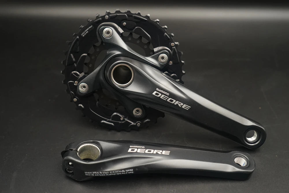 SHIMANO DEORE M610/M617/M627 черный 10 скоростей цепи шатун 2x10-скорость цепи колеса протектор для кривошипа 170 мм 175 мм