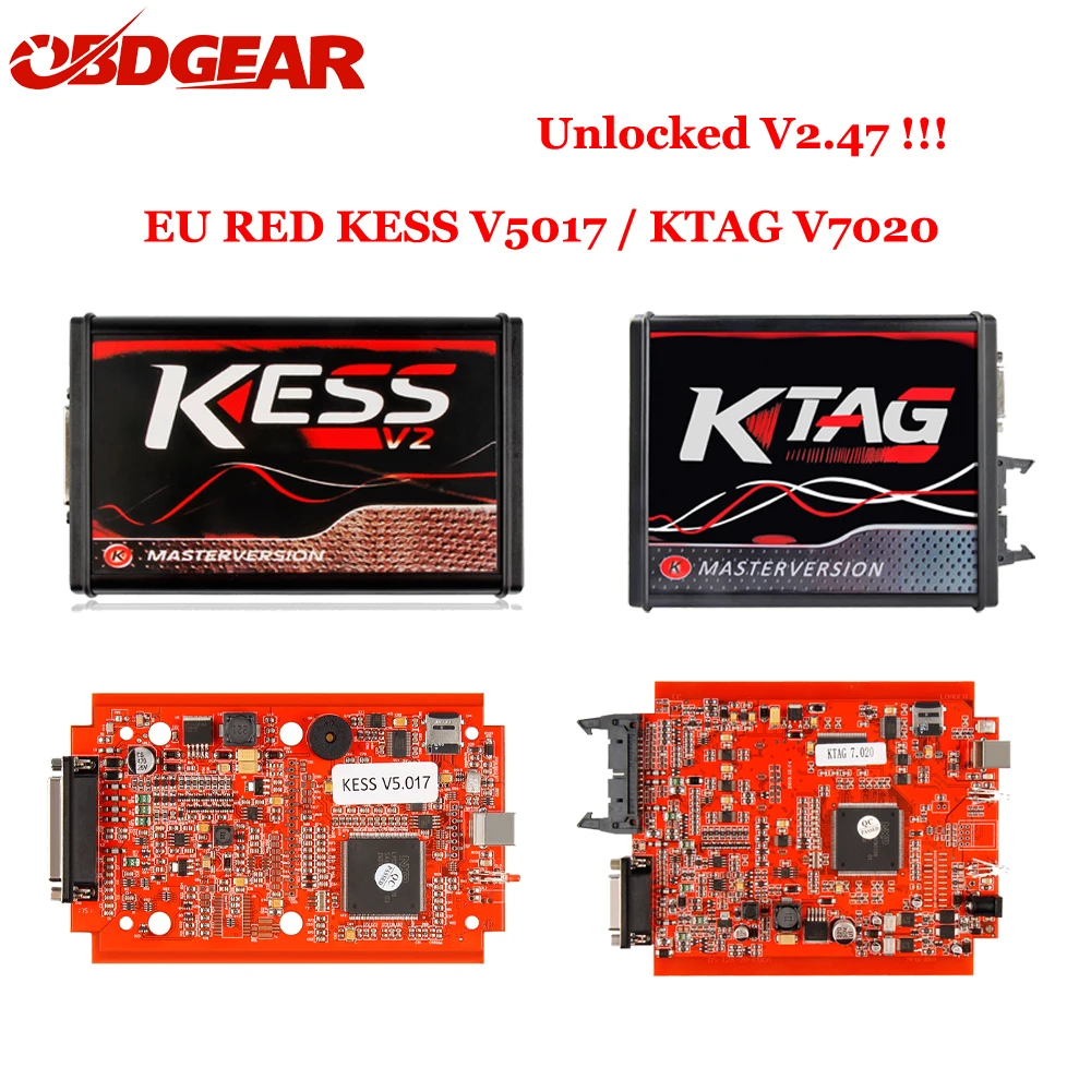 2019 Ktag K TAG V7.020 KESS V2 V5.017 SW V2.23 v2.47 UNLOCKED Master