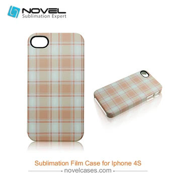 

DIY Sublimation Blank Cover,Film Case For iPhone4/4S