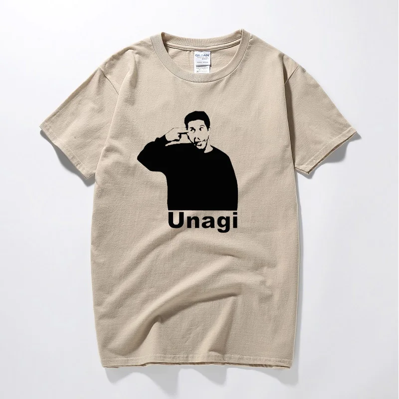 

Friends Unagi T-Shirt Divertente Ross Maglietta Scherzo Regalo Uomo Top Summer Camisetas Hombre Cotton Short Sleeve T shirt