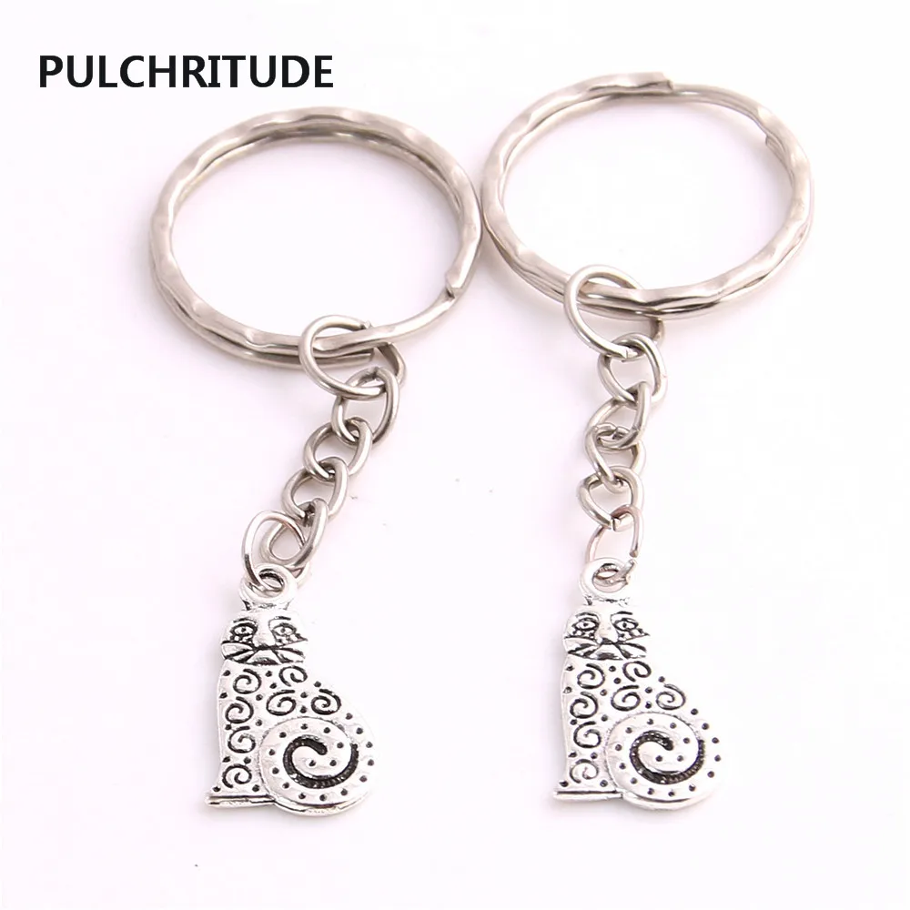 

PULCHRITUDE 12pcs/lot Antique Silver Animal Pendant Charm Pendant Key Chain Hand Made Charm Earing Jewelry Diy C1046