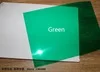 25 Sheets Size A4 Assorted Color Transparent Plastic Binding Cover Acetate PVC Sheets-Thickness 200micron
