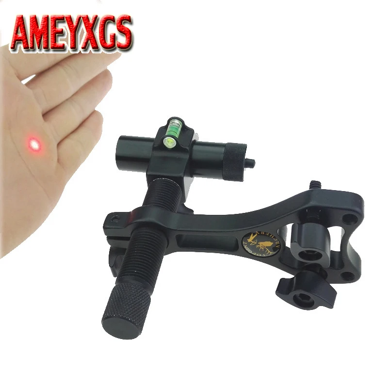 Buy Archery Compound Bow Center Laser Aligner Aluminum Red Sight 360 Degree