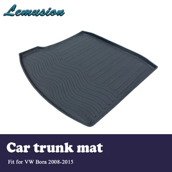 

1Set Car Cargo rear trunk mat For VW Bora 2008 2009 2010 2011 2012 2013 2014 2015 Boot Liner Tray Anti-slip mat Accessories