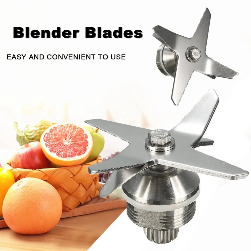 

Ice Crushing Blade 6 Point Blender Tools w/Sealing Ring Suitable For Vitamix 5200 Series Durable Anti-Rust Stainless Steel