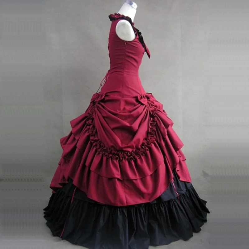 red-and-black-classic-gothic-ball-gowns2