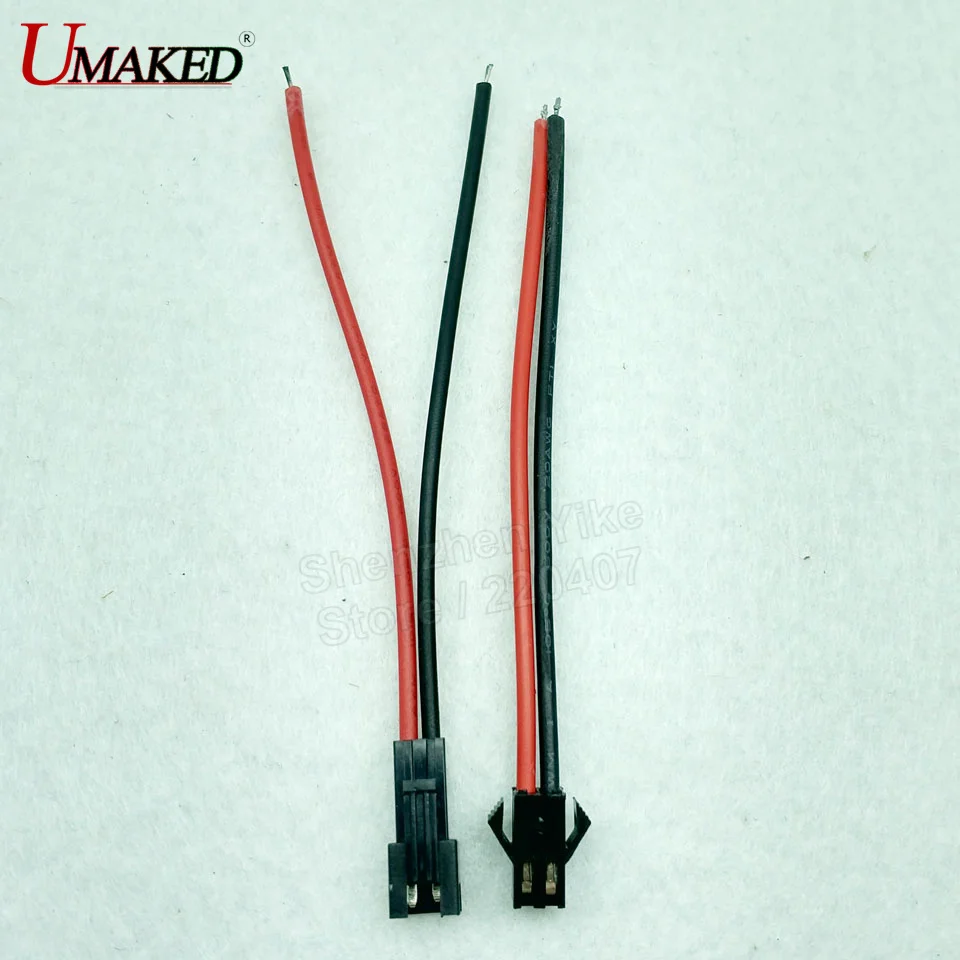 

10pairs 2pins Connector for LED ceiling light LED connecting wire male and female connector for power supply