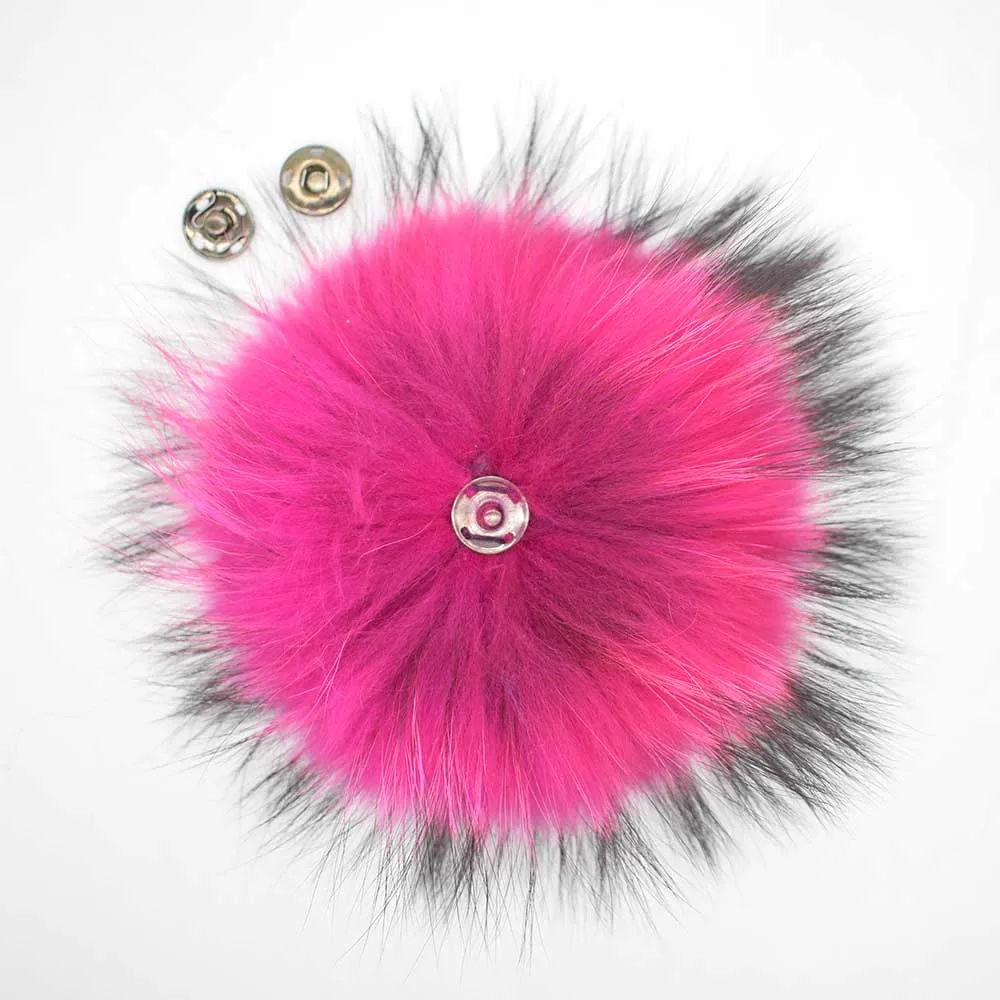 raccoon fur pompoms 3