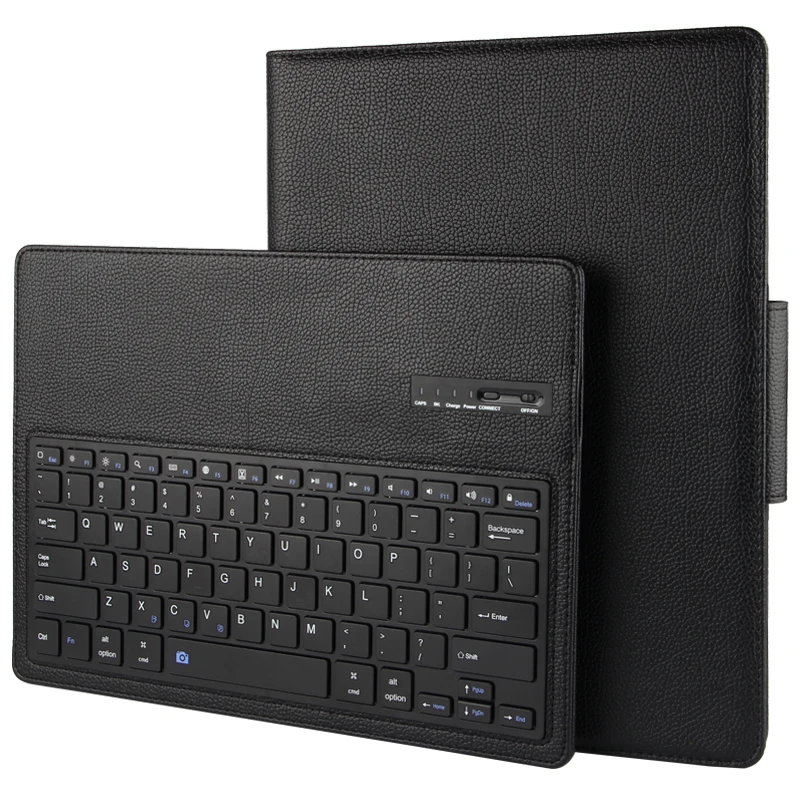 

Wireless Bluetooth Keyboard + PU Leather Cover Protective Case For iPad Pro 12.9 Case The 15 Edition / 17 Edition