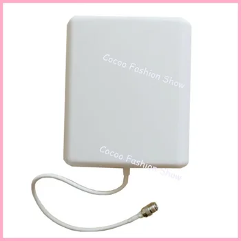 

ZQTMAX 4pcs 9dBi Indoor Wall Panel Antenna 800-2700Mhz for Cell Phone Signal Booster 2G 3G 4G Repeater