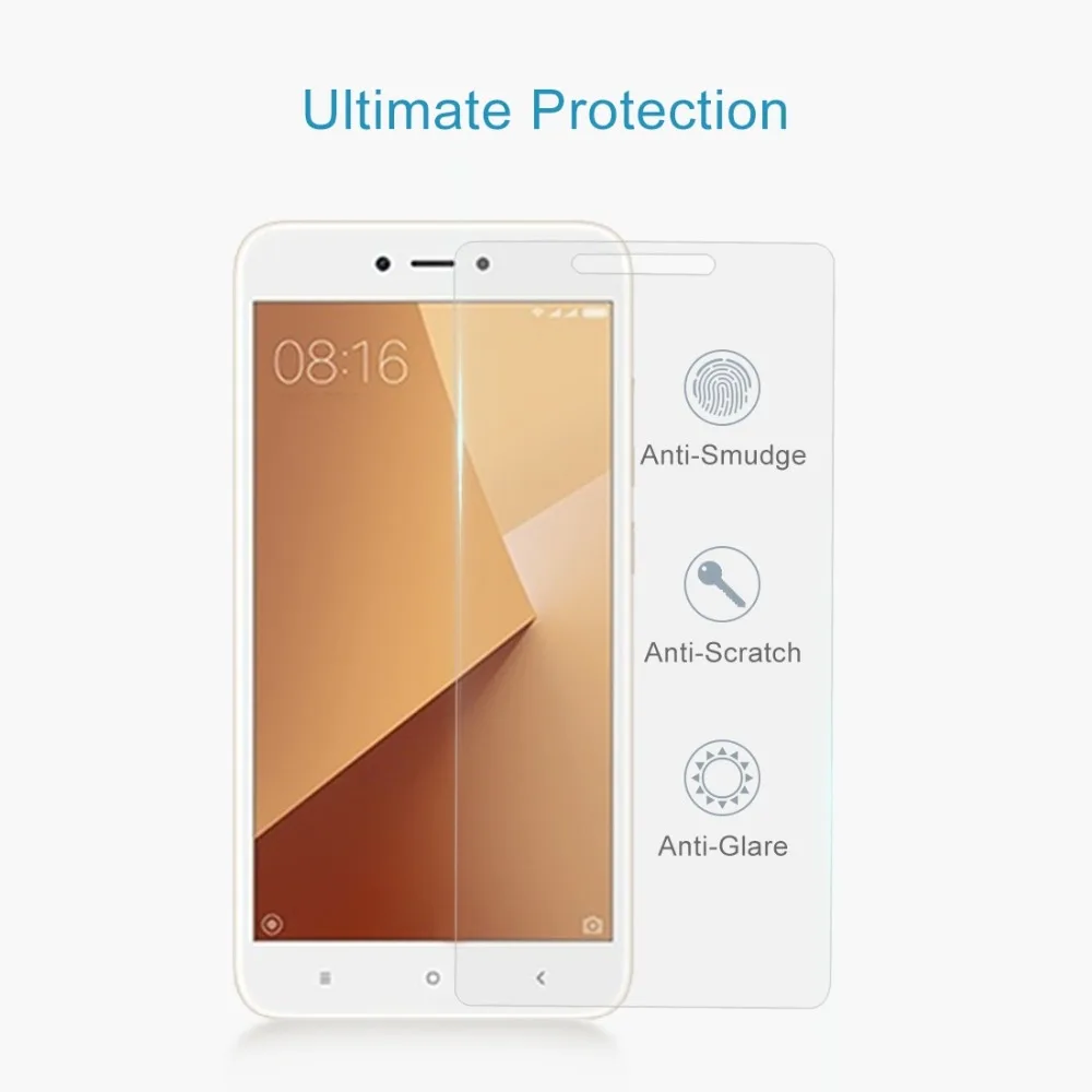Для Xiaomi Redmi Note 5A 0 26 мм 9 H твердость поверхности 2.5D взрывозащищенные полный Экран