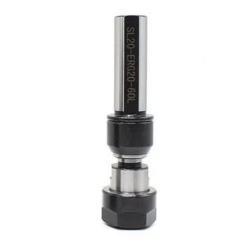 

Powerful collet chuck SL20 ERG20 ERG25 SL25 ERG20 60L Floating flexible ERG floating tap shank extension rod for lathe machine