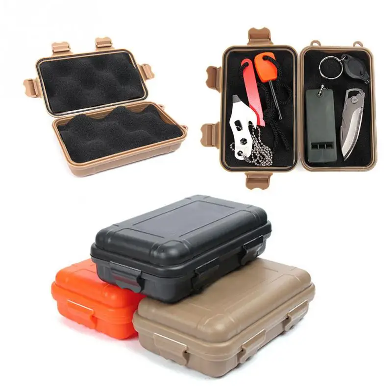 Outdoor Airtight Survival Storage Case Shockproof Waterproof Camping