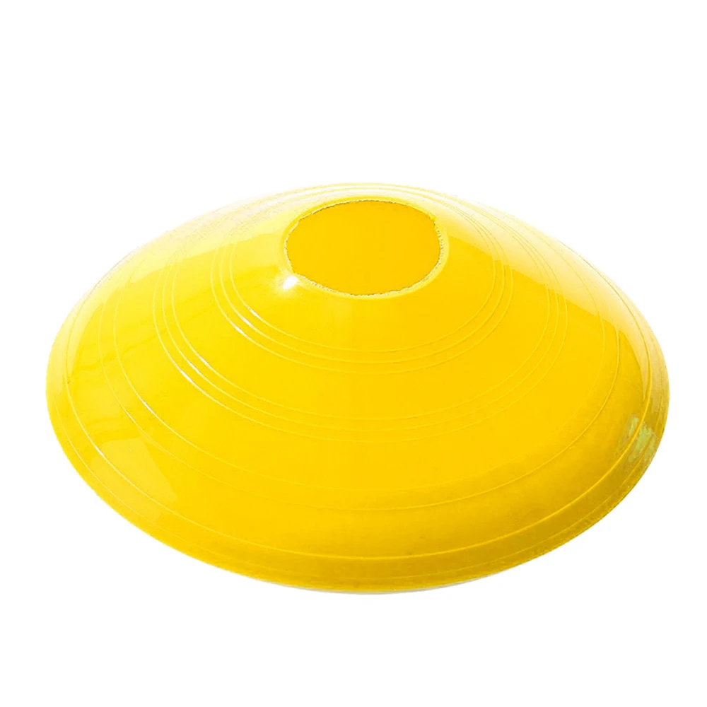 10pcs Soccer Training Obstacle Round Cones Marker Discs Sports Equipment for Fitness Agility Training