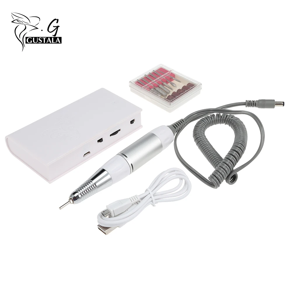 30000rpm Rechargeable Electric Manicure Drills Set Nail Drill Pen Type