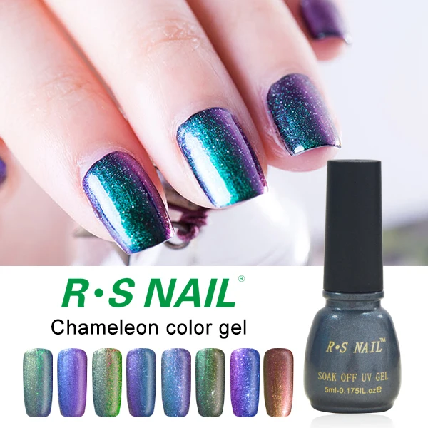 R S Gel Nail Polish Chameleon Paint Esmaltes Permanentes De Uv R S Gel Nail Polish Chameleon Paint Esmaltes Permanentes De Uv Vernis A Ongle Glue Varnishes Professional Lacquer In From Beauty