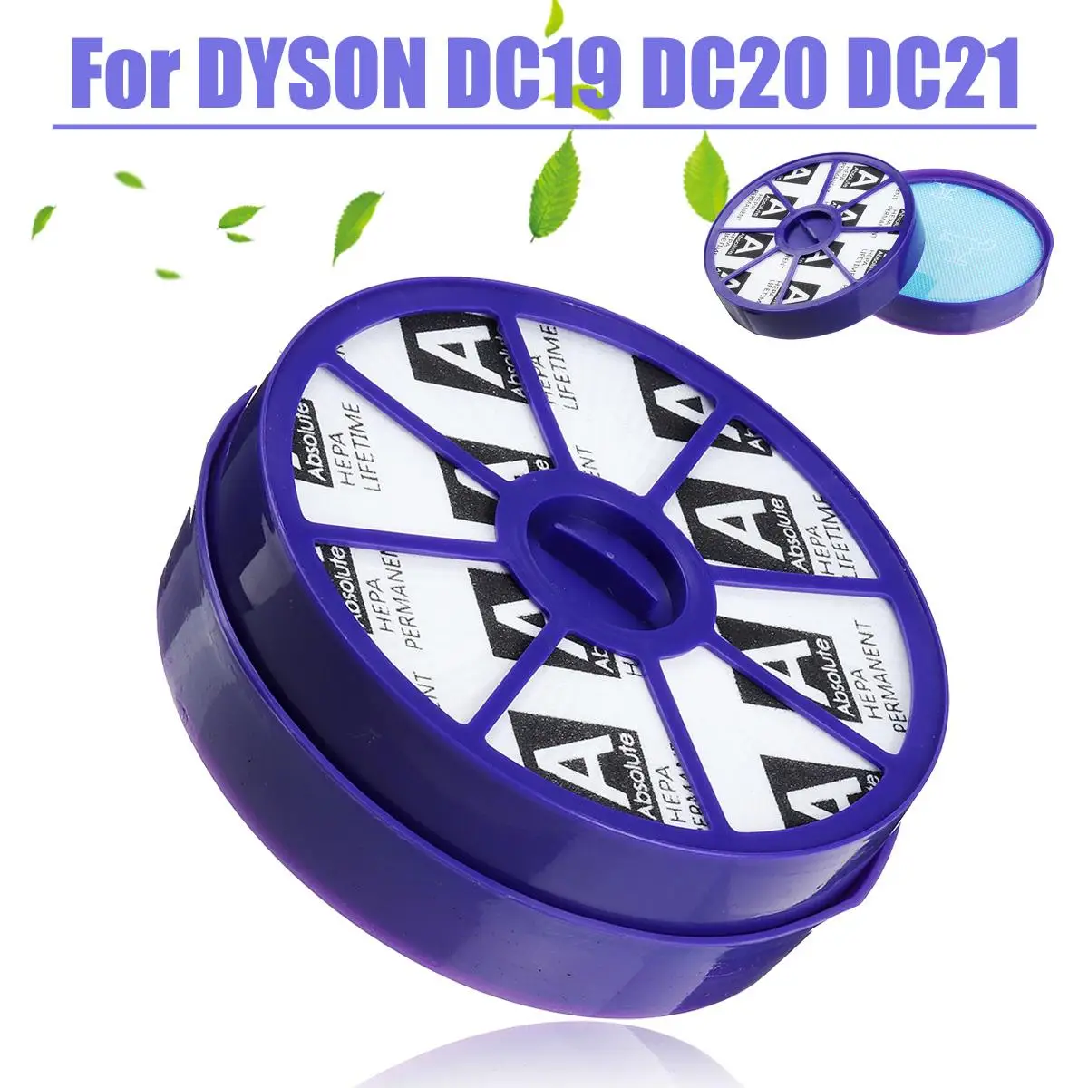 

2Pcs Washable Pre Post Motor Pre-Motor HEPA Filters Replace For DYSON DC19 DC20 DC21 Vacuum Cleaner Filter Replacement Parts