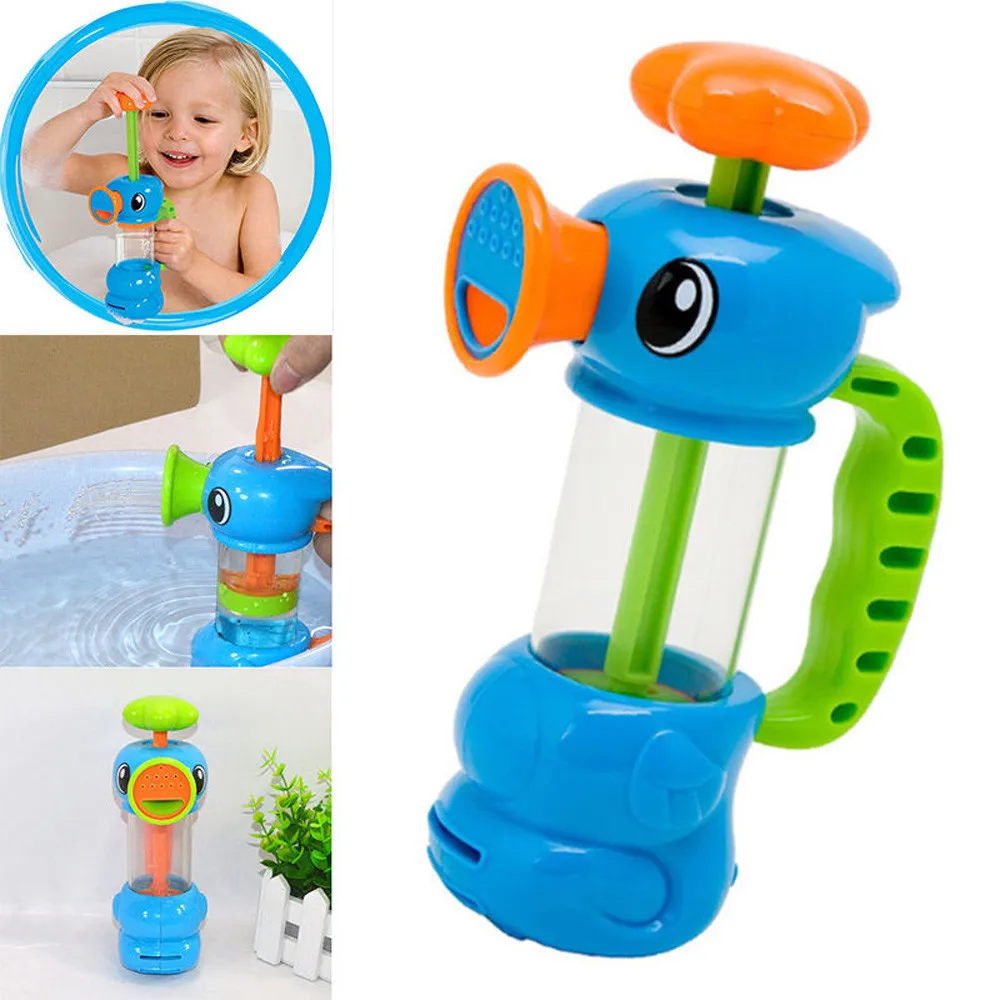 New Soft Cartoon Child Baby Kids Bath Shower Swimming Pool Water Toys