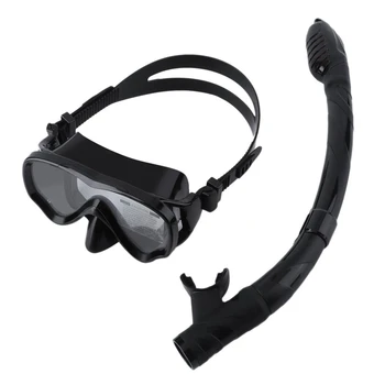 

Safe Kids Scuba Diving Mask Professional Silicone Snorkel Mask Durable Diving Masks Set Anti-Fog Comfortable Mask