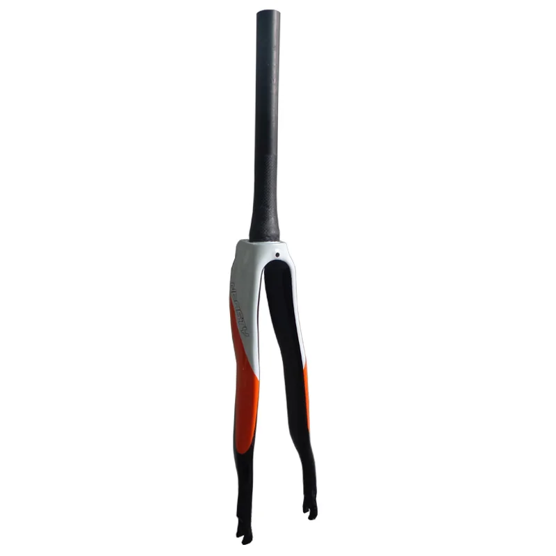 

Carbon Fork 700C Road Bicycle Fork Bike Fork Front Fork Orange FK-NT28