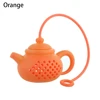 Teapot Shape orange