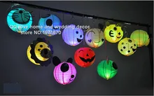8”20cm 10pcs/lot DIYcartoon paper lantern little monkey animal children handmade bags kindergarten Christmas decorations