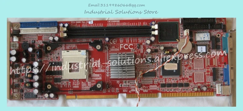 PCA-6006 Industrial Motherboard Full Length CPU Card Integrated Board 100% tested perfect quality 3 g41 motherboard775 needle cpu ddr2 ddr3 fully integrated 1g board 100% tested perfect quality