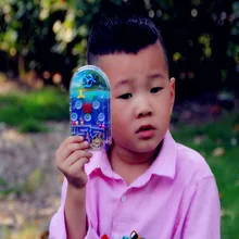 Pan Kids Pinball Toy Intelligence Plaything Party Games Machine Pocket Mini Cartoon Shooting Balls Targets Funny Random Color