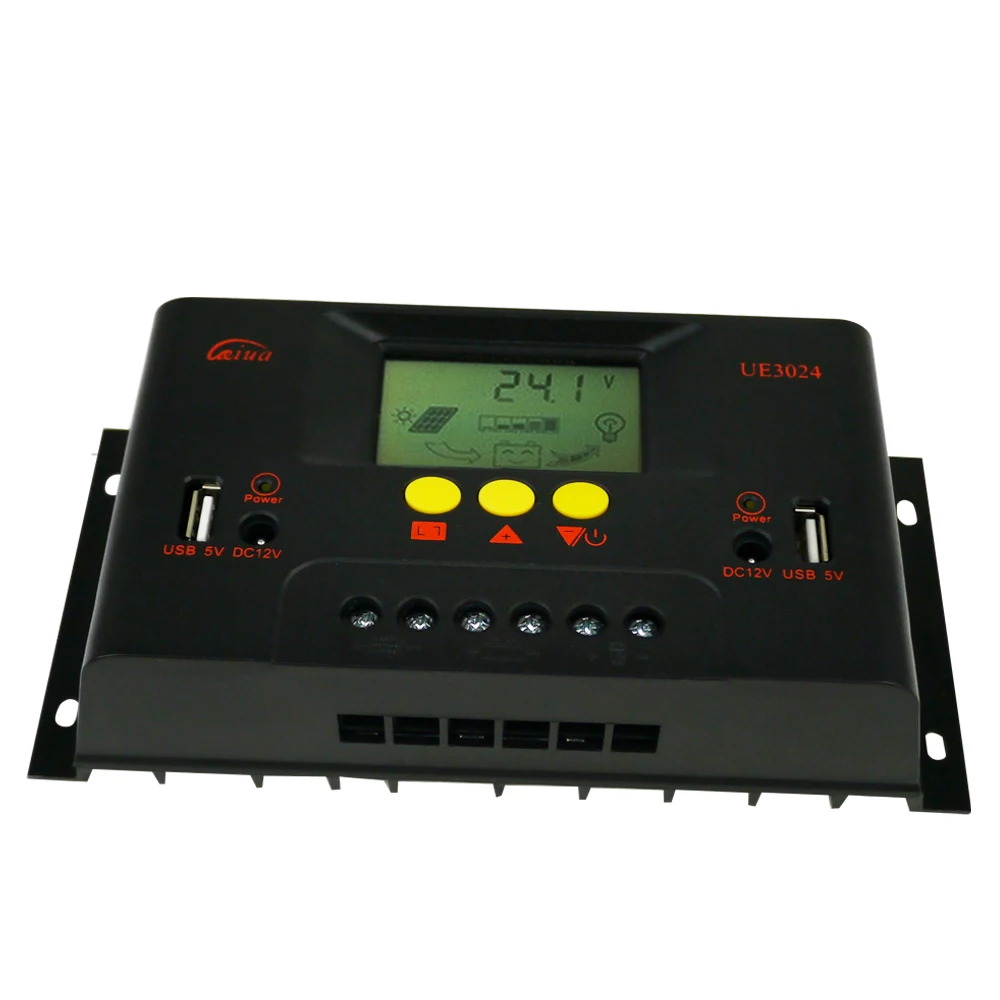 

MayLar@ PWM solar charge controller 30a 12/24V/48V UE3024Z
