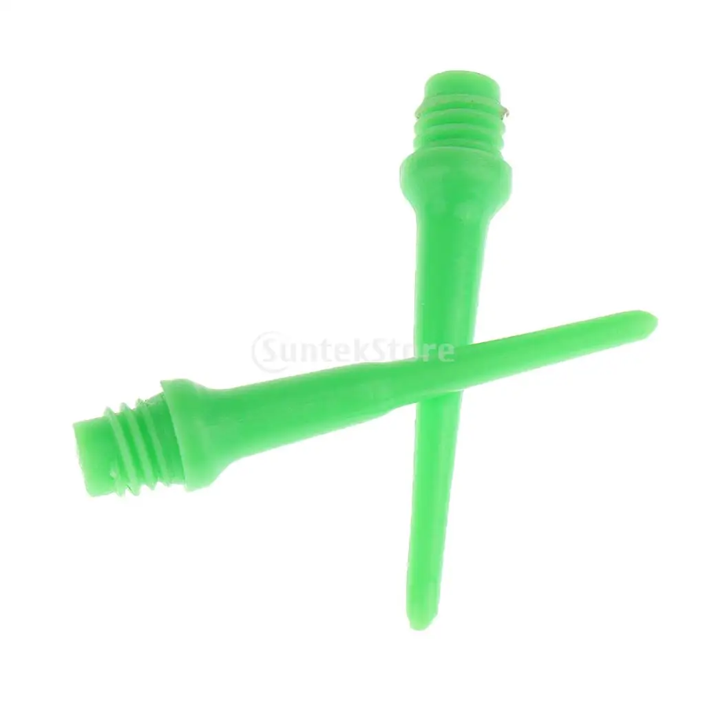 200 Pieces Dart Soft Tips Points 2BA Standard Darts Needle Green Bargain Price