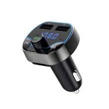 Беспроводной Bluetooth Handsfree Car Kit FM MP3 плееры Dual USB мода мини автомобиль чистое аудио MP3