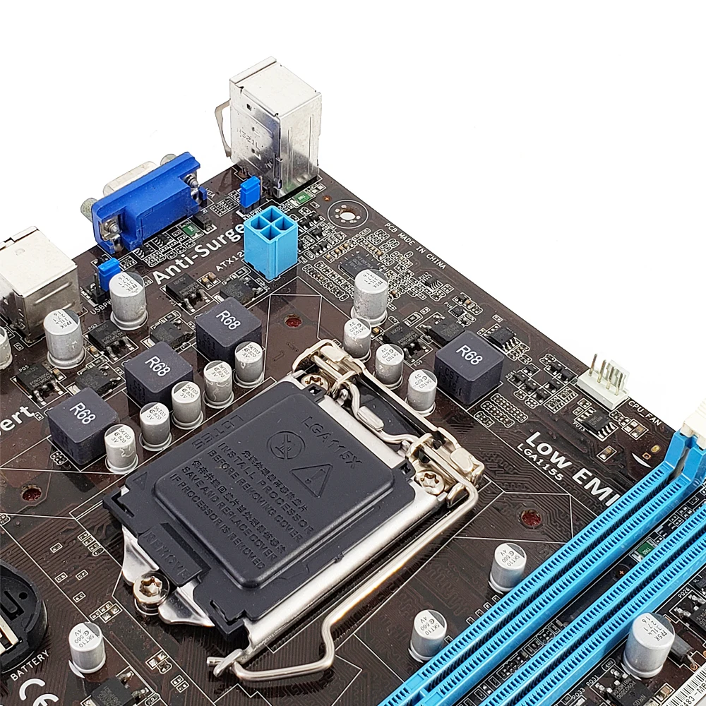 Skup Asus H61M E pulpitu płyta główna H61 gniazdo LGA 1155 dla rdzenia i3 i5 i7 DDR3 16G SATA2 USB2.0 Micro ATX oryginalne używane płyty głównej płyta główna
