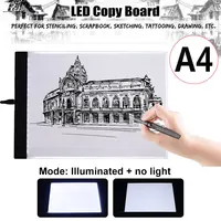 Tracing Board Drawing Tablet IP65 A4 Stencil Panel Plate Painting Durable Pads Arts & Crafts Led Writing